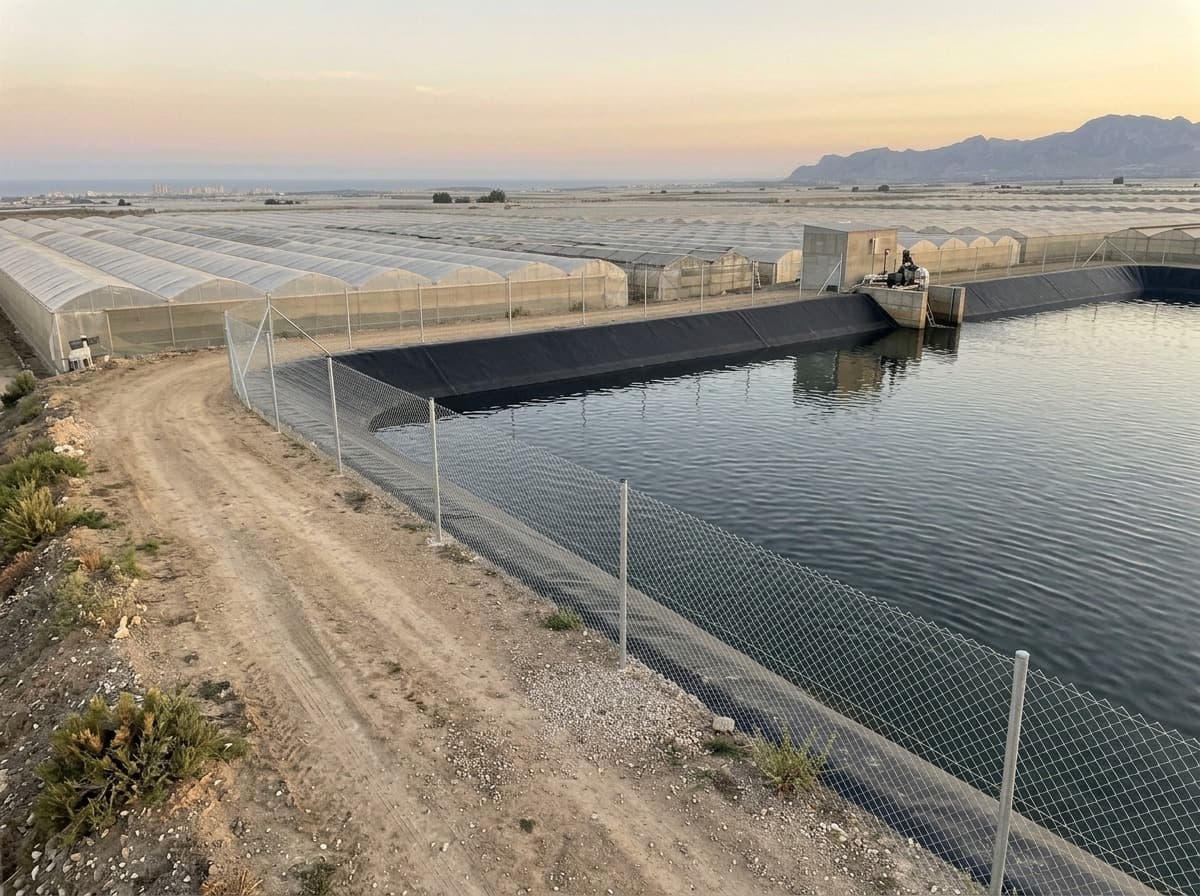 Diseño y construcción de balsas de riego para fincas